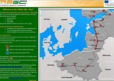 Projektsteuerung im Rahmen des EU-Projektes „Rail Baltica Growth Corridor“ für den Projektpartner Stadt Ludwigsfelde